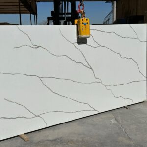 Cuarzo Calacatta Nile Gold