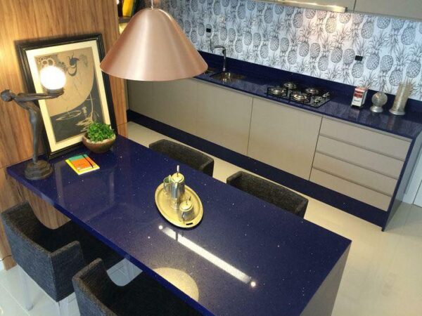 Cuarzo Galaxy Blue