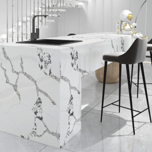 Cuarzo Calacatta Dark